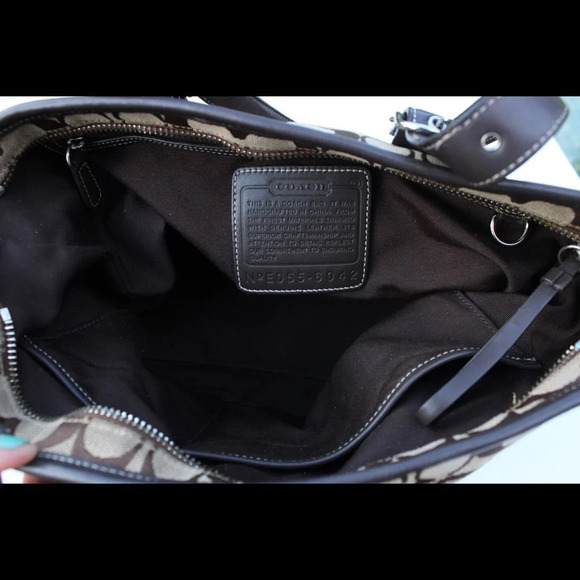 Coach signature logo tote bag - Picture 4 of 8